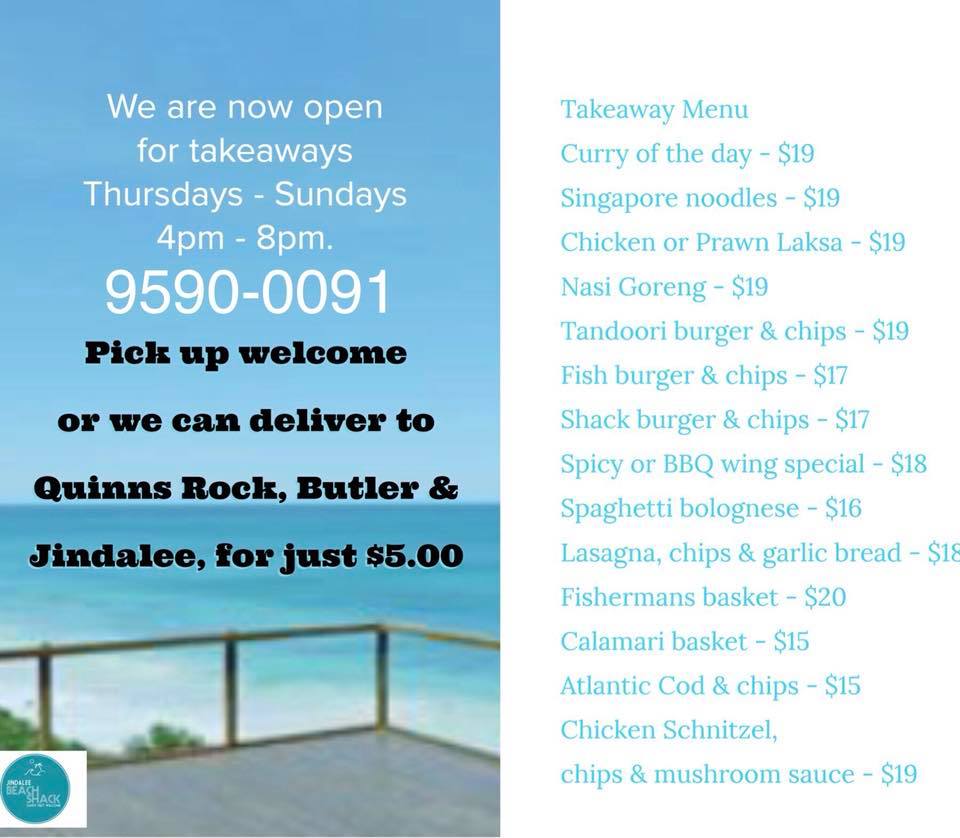 Chippy's Beach Shack, Jindalee