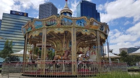 Elizabeth Quay Carousel, Perth