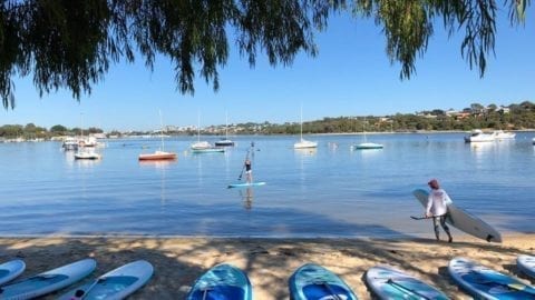 Stand Up Paddle Boarding, Bicton