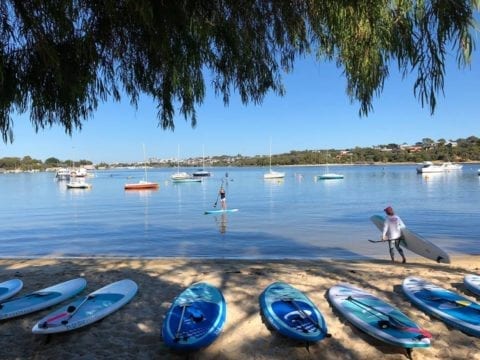 Stand Up Paddle Boarding, Bicton