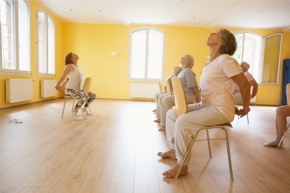 Chair yoga for Seniors